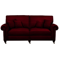 Duresta Lowndes Grand Sofa Brianza Red